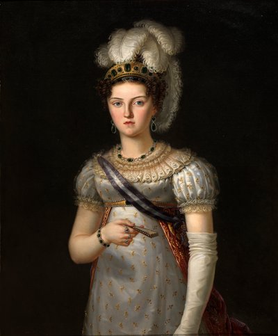 María Josefa Amalia of Saxony, Third Wife of Ferdinand VII by Francisco Lacoma y Fontanet